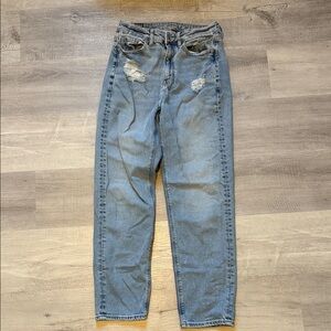 American Eagle Outfitters Light Blue High Rise Jeans